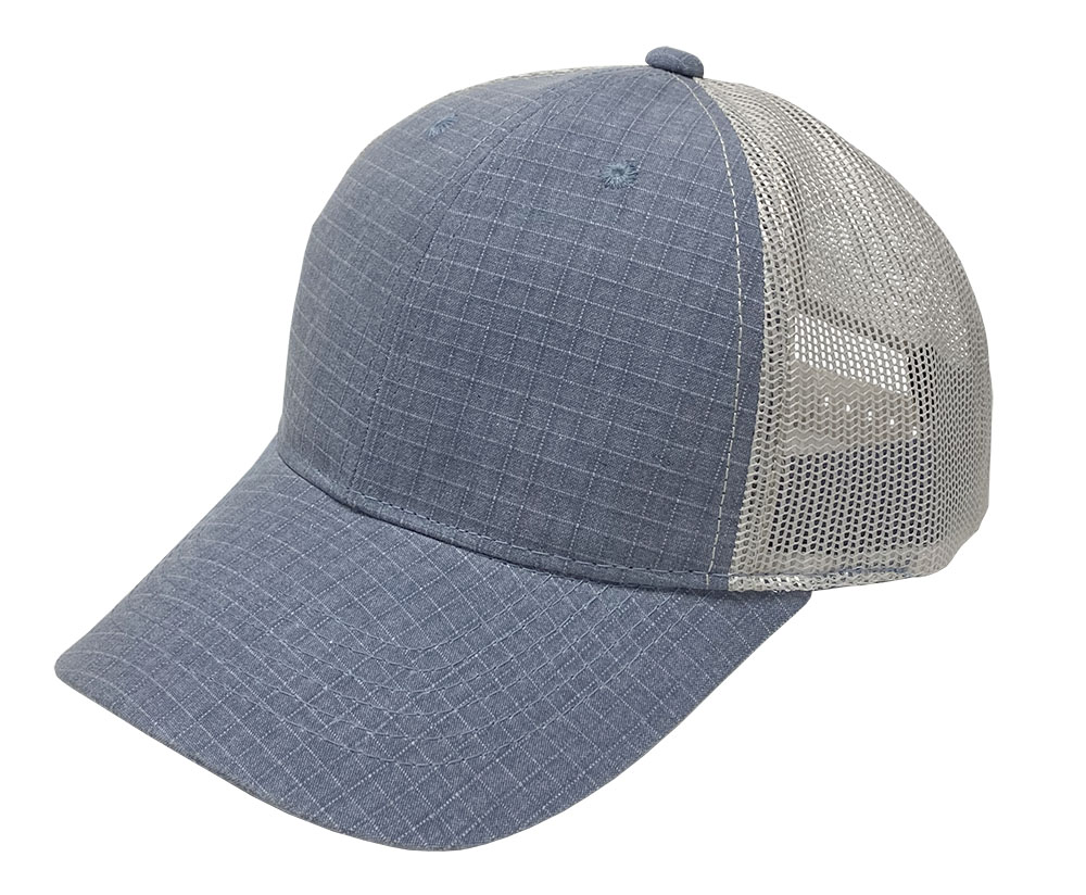 Upper Deck Cotton Ripstop Ball Cap with Mesh Back - Baseball Caps
